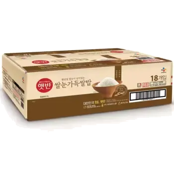 햇반 쌀눈가득 쌀밥 210g x 18