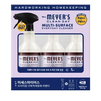 미세스마이어스 다목적 세정제 750ml x 3 (리필 포함)